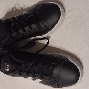 Adidas Black and White Sneakers